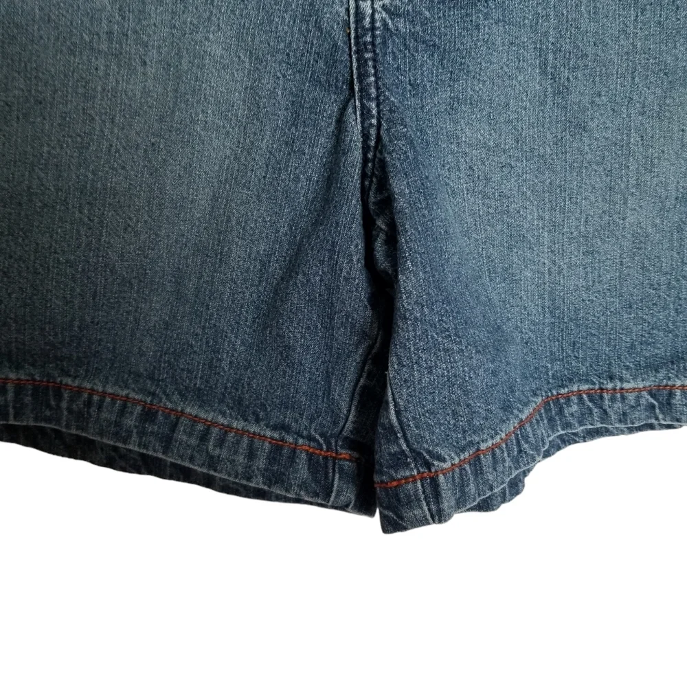 Faded Glory Denim Shorts Size 14 Ladies 100% Cotton - Picture 12 of 12